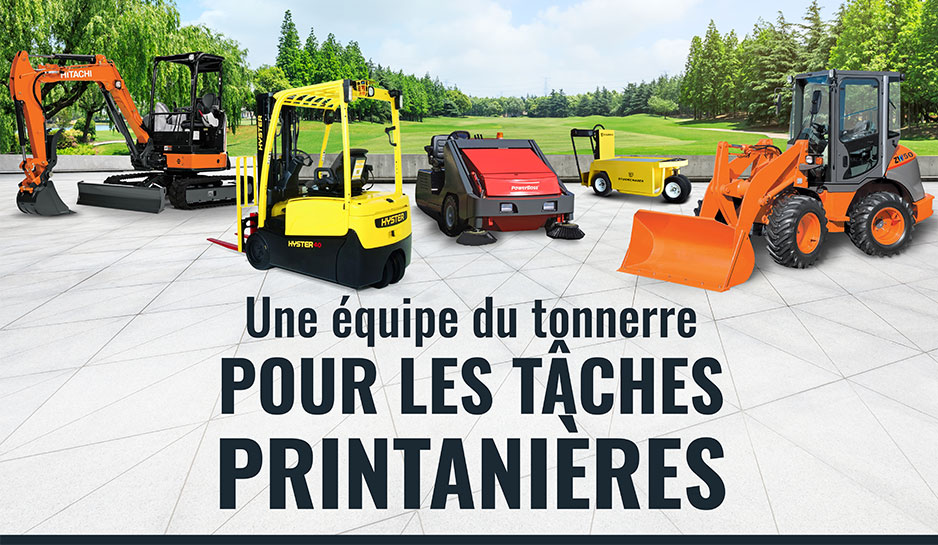 Équipements d’aménagement paysager